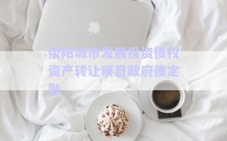 滎陽城市發(fā)展投資債權(quán)資產(chǎn)轉(zhuǎn)讓項目政府債定融